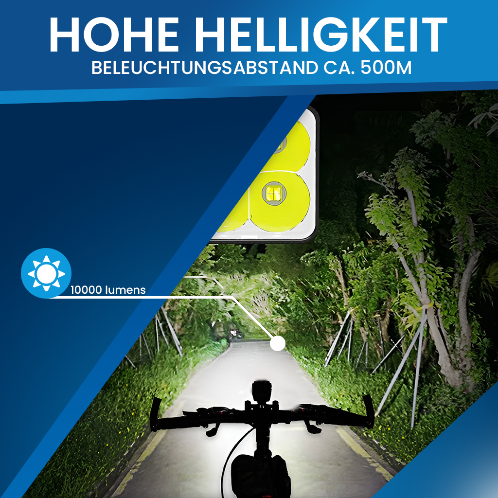OrionBeam™ | Das ultimative Fahrradlicht mit Powerbankfunktion