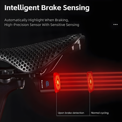 TailBright™ Smart Brake Light for Bikes
