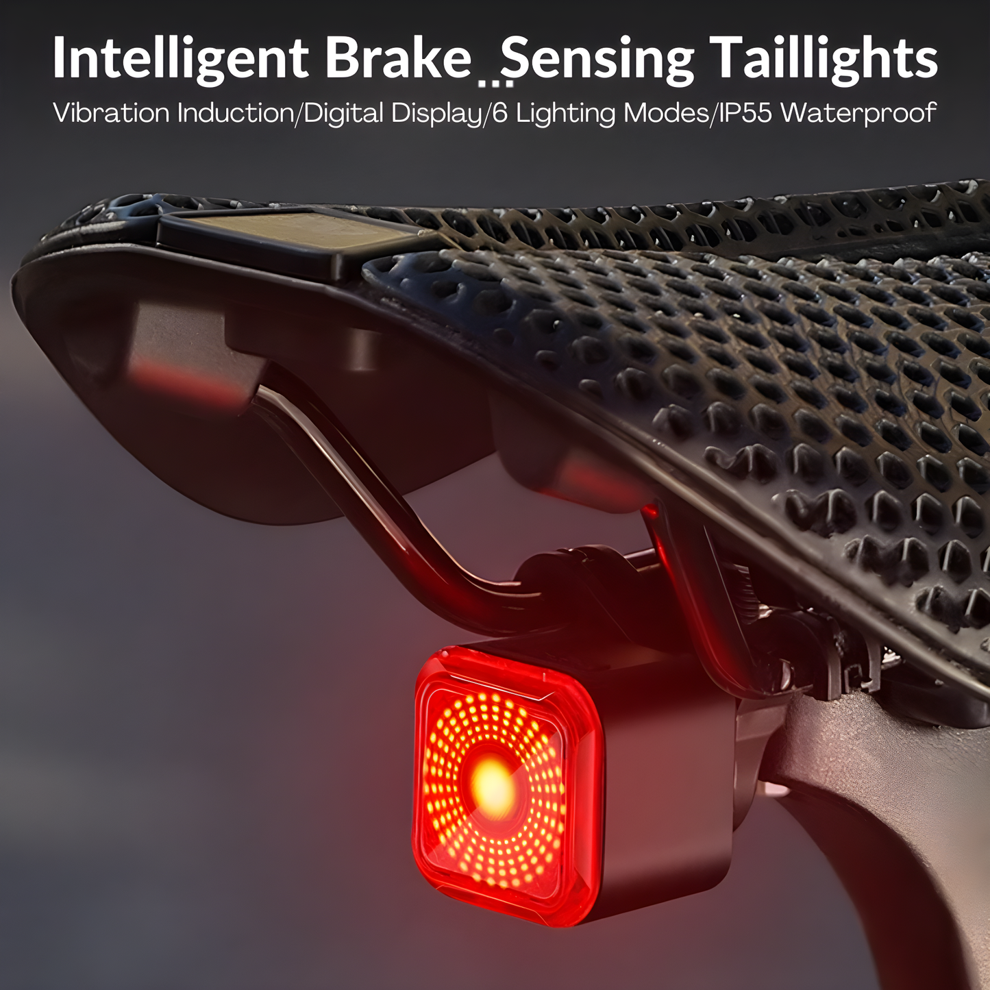 TailBright™ Smart Brake Light for Bikes