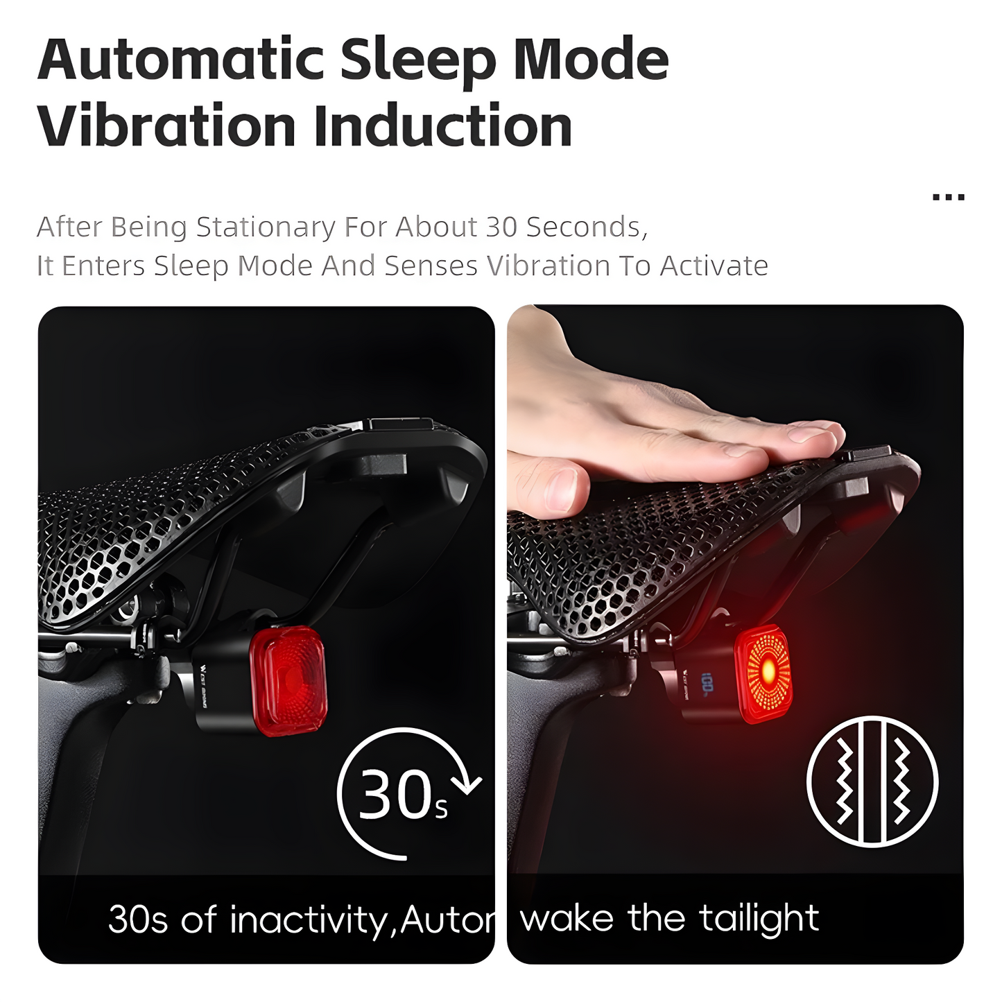 TailBright™ Smart Brake Light for Bikes