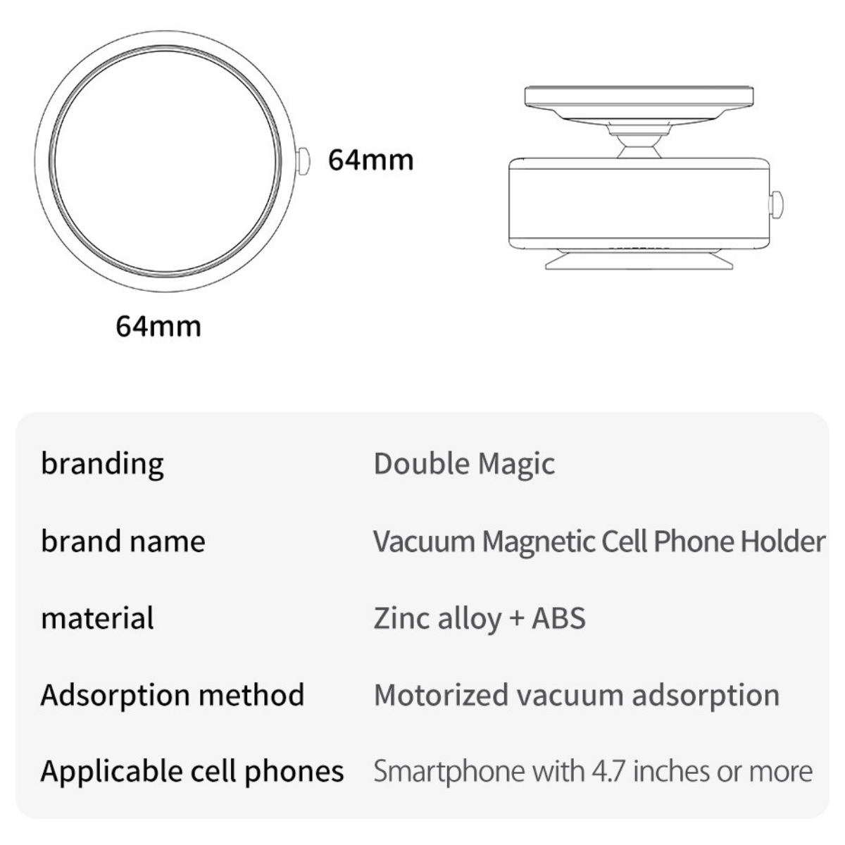 MagHold™ Phone Holder