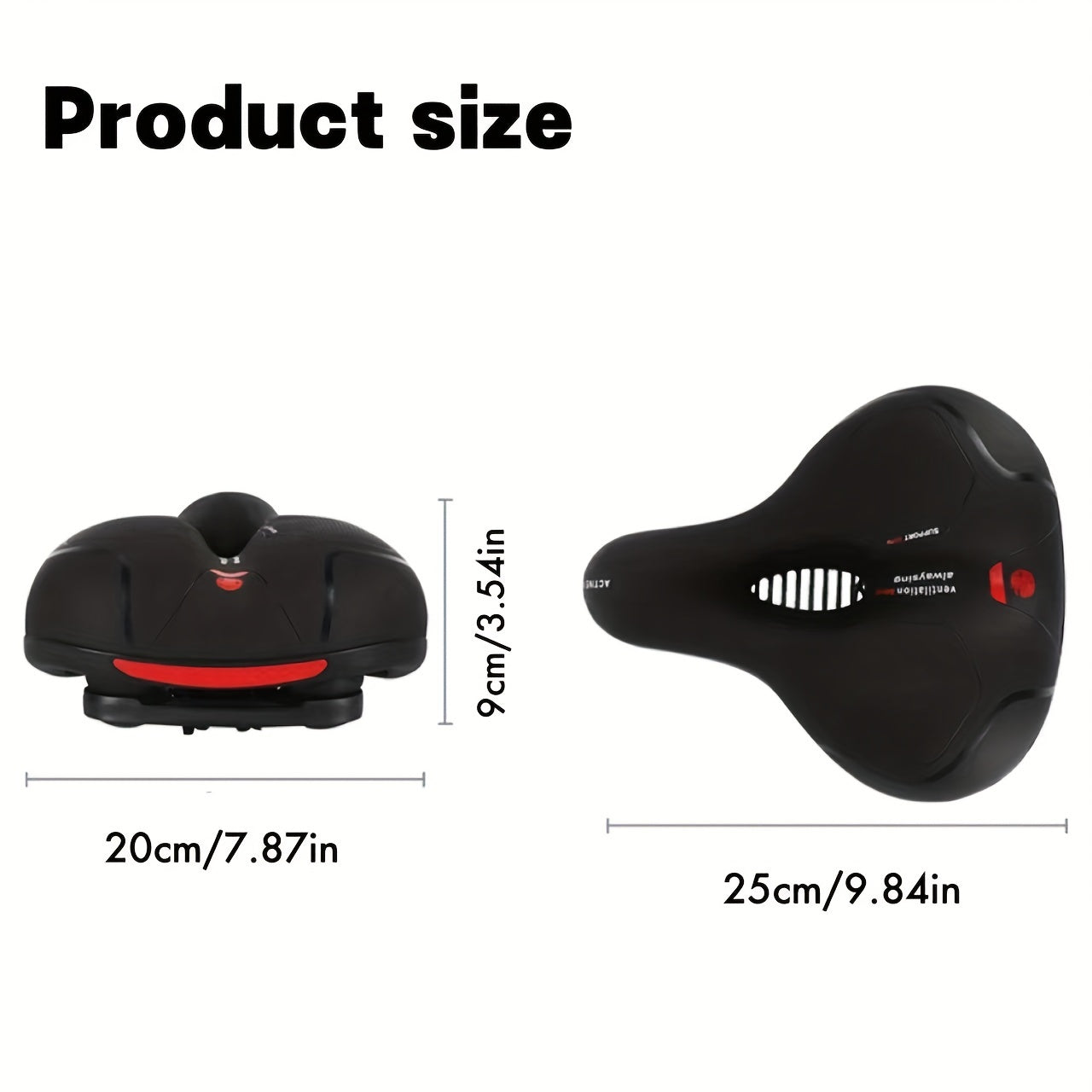 VeloComfort® Pro Saddle.