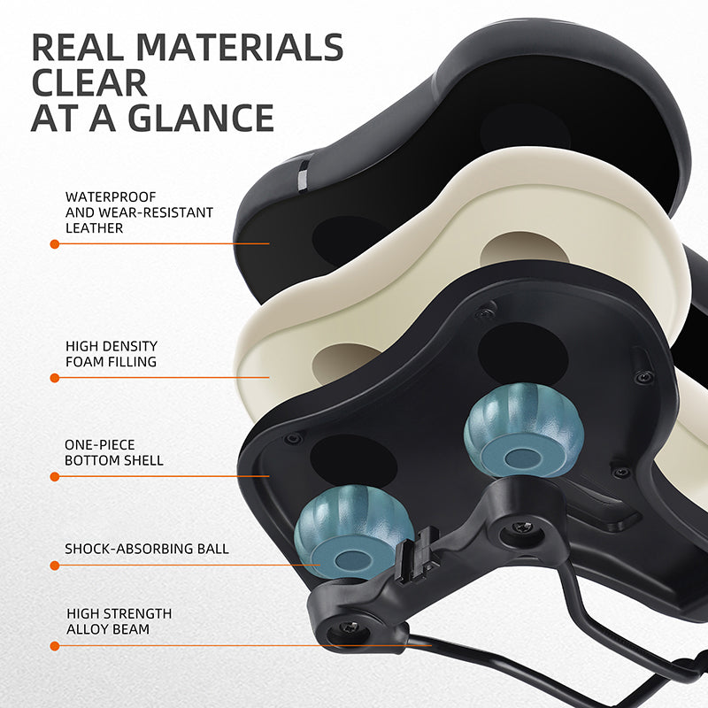 RideComfort™ West Biking Ergonomic Bike Saddle