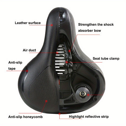VeloComfort® Pro Saddle.