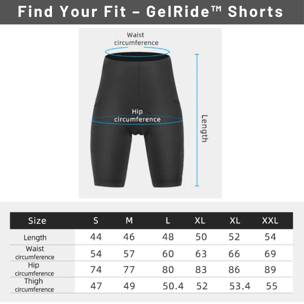 GelRide™ Flex Cycling Shorts